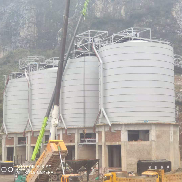 阿拉善钢板仓的建设周期